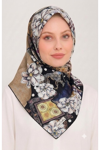Pierre Cardin Saf Twill İpek Eşarp -6591 Gri