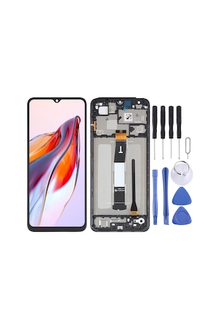 Xiaomi Uyumlu 22120rn86c Redmi 12c Ekran Lcd Full Çıtalı