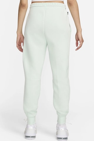 Nike Sportswear Tech Fleece Standart Fit Mid Rise Jogger Kadın Eşofman Altı Açık Yeşili Açık Yeşil