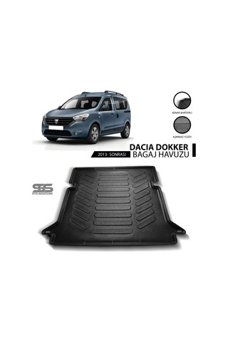 Dacia Dokker Bagaj Havuzu 2013 Sonrası Havuzlu Bagaj Paspası