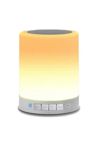 Springsun Cl-671 Multifonksiyonel Bluetooth Hoparlörlü Led Lamba - Dokunmatik Gece Aydını, Taşınabilir Müzik Çalar, Usb/tf Kart Desteği