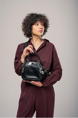 Ççs Kadın 17862 Omuz Ve Sırt Çantası Siyah