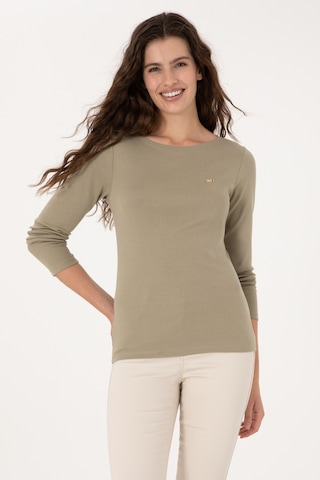 U.s. Polo Assn. Kadın Açık Haki Sweatshirt 50315419-vr183 Acık Hakı