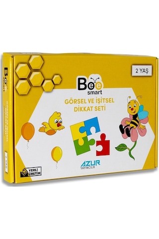 Bee Smart - Görsel ve Işitsel Dikkat Seti 2 Yaş