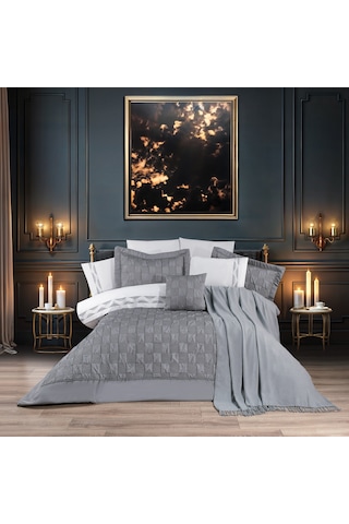 Schafer Home Moneta Çeyiz Seti 11 Parça-gri Gri