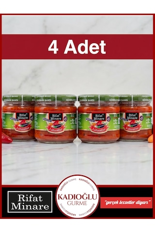 Rifat Minare Lütenitsa Kahvaltılık Tatlı Sos - 300 Gr X 4 Adet
