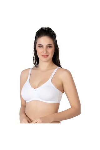 Emay Mı 1421 Modal Cotton Emzirme Sütyen Beyaz