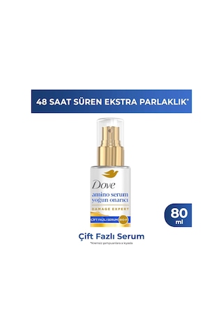 Dove Çift Fazlı Saç Serumu Amino Serum Yoğun Onarıcı 80 Ml
