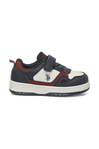 U.S. Polo Assn. U.s. Polo Assn. Eny Jr Lacivert Erkek Çocuk Sneaker 000000000102032064 Lacivert-kırmızı