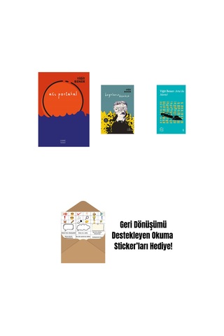 Acı Portakal + Heyulanın Dönüşü + Everest Açıkhava 32 - Arta Da Morto + Okuma Sticker'ları