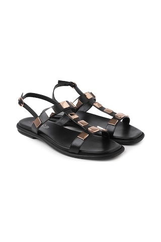 Kadın Sandalet 70276-e4 Repo Nero Siyah