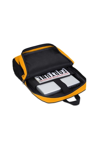 Classone 15,60'' Uyumlu W308- Mila Serisi Lenovo,hp,asus,monster,macbook,macair Uyumlu Laptop,notebook Sırt Çantası-sarı