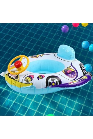 Ganzhoushop Yüzme Tekne Şamandıra Renkli Bebek Koltuğu Suntek Çoklu Bebek Ud Çok Renkli