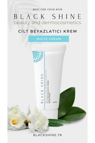 Black Shine Kararma Karşıtı Cilt Beyazlatıcı Krem 50 ML