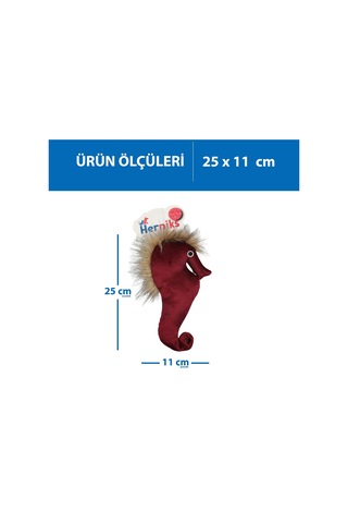 Herniks Sesli Kumaş Peluş Köpek Oyuncağı Soi 25 CM