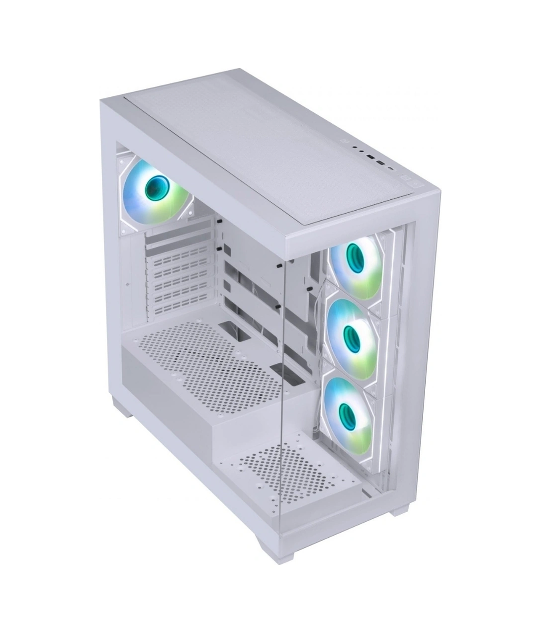 Bitfenix Ceto Premium White 750w 80+ Bronze Psu 4x120mm Frgb Fan Akak0btf0034