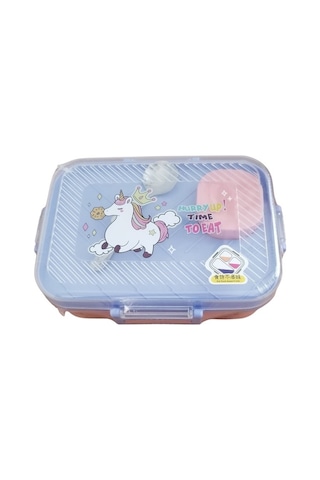 Akıllıelma-laxson Beslenme Kabı Çelik İthal Hurry Pembe Mor 97143 1431 Pembe - Mor