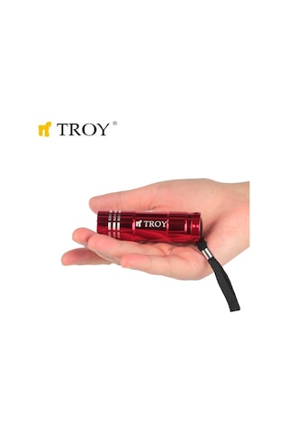 Troy 28095 El Feneri Kırmızı