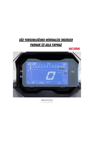Rks Blade 2022-2024 Dijital Gösterge Uyumlu Mat Ekran Koruyucu