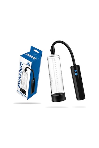 Hızlı Express Passion Pump Power Up 22 Cm Usb Şarjlı Emiş Gücü Yüksek Penis Vakum Pompası