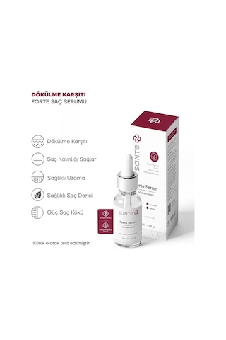 Yoğun Saç Dökülmesi Karşıtı Biotin & Keratin & Ginseng Forte Saç Serumu 30 Ml