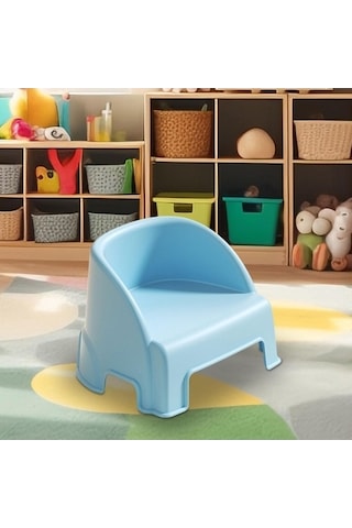 Flybuy Taşınabilir Taburesi Tabure Suntek Sabit Rahat Mavi Mavi Küçük Fq Çocuk Bosphorusboutique Pr Mavi