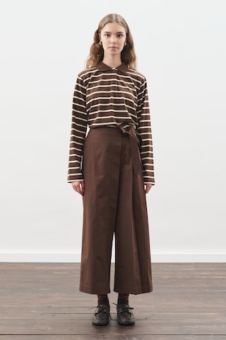 Etek Görünümlü Pantolon Kahverengi Kahverengi
