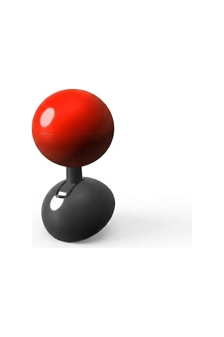 Bilardo Topu Tasarımlı Metal Start Stop Düğmesi Kırmızı