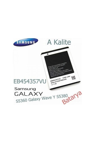 Samsung Uyumlu S5360 Batarya Eb454357Vu Galaxy Wa