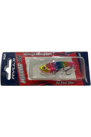 Ryuji Mirror Vib 9gr 4.7cm Vibrasyon Jig Yem Renk Rainbow Uv