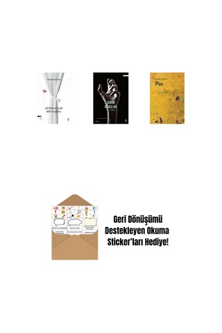 Güneş Kalır Bir Başına + Yarım Ağaçlar + Pas + Okuma Sticker'ları