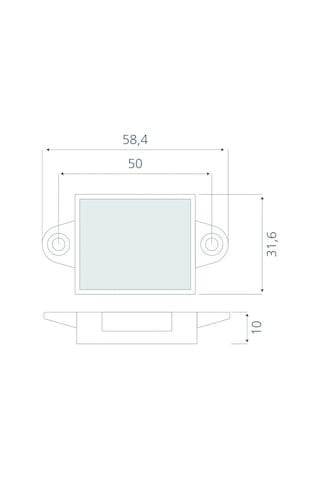 Canex Çift Kapak Kilidi 10 Adet