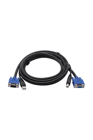 Usb Kvm Switch Vga Yazıcı Kablosu  Erkek / Dişi