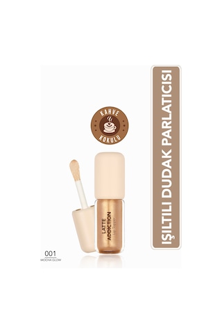 Flormar Latte Besleyici Etkili & Kahve Aromalı Dudak Parlatıcısı 001 Mocha Glow