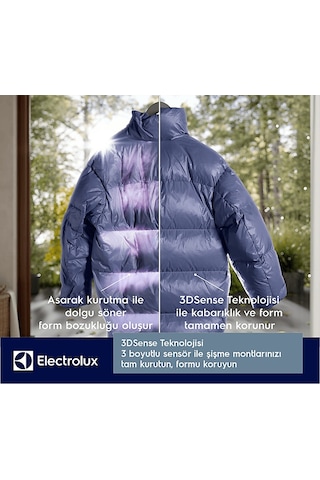 Electrolux EW8D394MT 800 Serisi Ultracare Steam 9 Kg Isı Pompalı Buharlı Inverter Kurutma Makinesi
