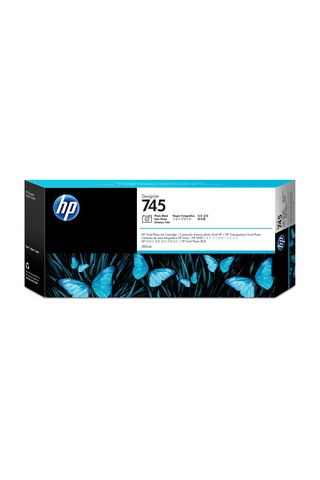 Hp 745 Photo Black Kartuş / 300 Ml F9K04A Hp 745