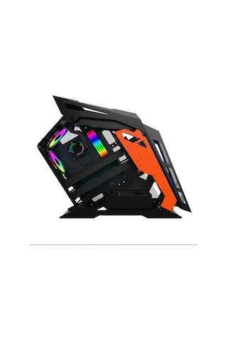 Revenge Emperor ATX Robotik Kumandalı 7 RGB Fanlı Şeffaf Cam Panel Oyuncu Bilgisayar Kasası