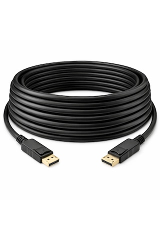 Displayport To Displayport Kablo - Display Port - Dp 10 Metre