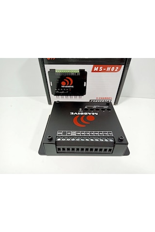 Massive 5 Kanal Deck Çevirici - Massive Ms-h02 Tetiklemeli 5 Kanal Amfi Dönüştürücü