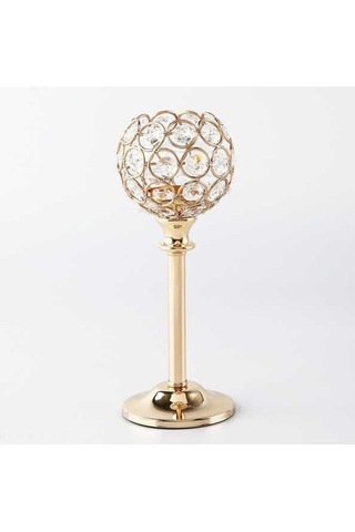 Novahub 3'lü Kristal Şamdan Seti - Lüks Dekor Ve Çok Amaçlı Kullanım, Etkileyici Ambiyans İçin