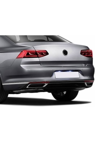 Vw Passat B8.5 Krom Difüzör 3 Parça 2019 2020 B8.5 Difüzör