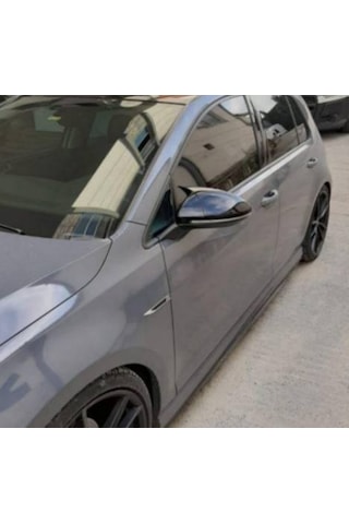 Vw Golf 7 7.5 Batman Yarasa Ayna Kapağı Piano Black Abs Plastik