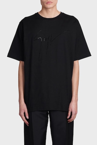 Giuseppe Zanotti Erkek T Shirt Iru2003-002 Siyah Siyah