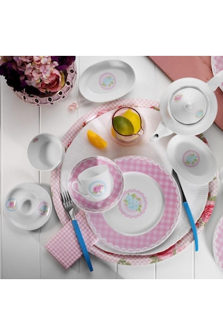 Kütahya Porselen 33 Parça 9378 Desen Kahvaltı Takımı