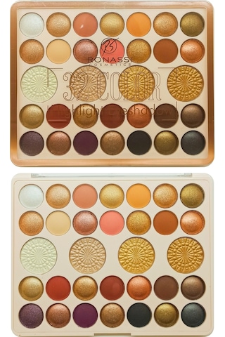 Ronassi Cosmetics Aydınlatıcı Far Makyaj Paleti 32'Li