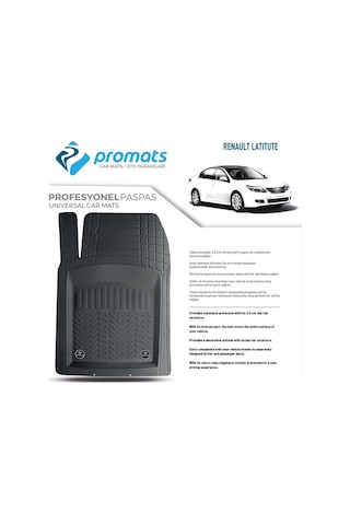 Renault Latitude 4d Oto Paspas Profesyonel Gri