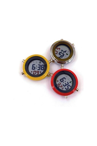 Suntek Su Geçirmez Mini Çalar Saat Motosiklet Yat Sarı-beyaz