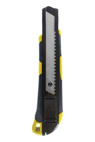 18 Mm Profesyonel Maket Bıçağı Geniş Uç Komple Metal Kod:234