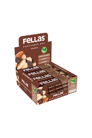 Kakaolu Kuruyemiş Bar (30 g) x 12 Adet