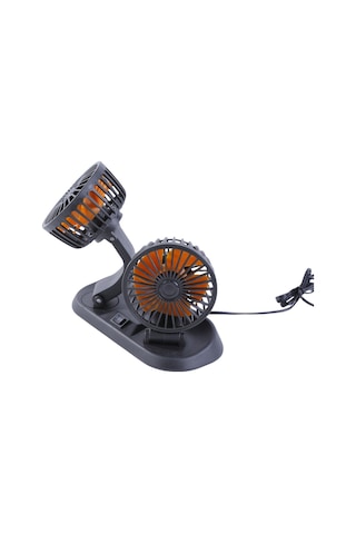 Çift Başlıklı 5" 24V Araç Fanı